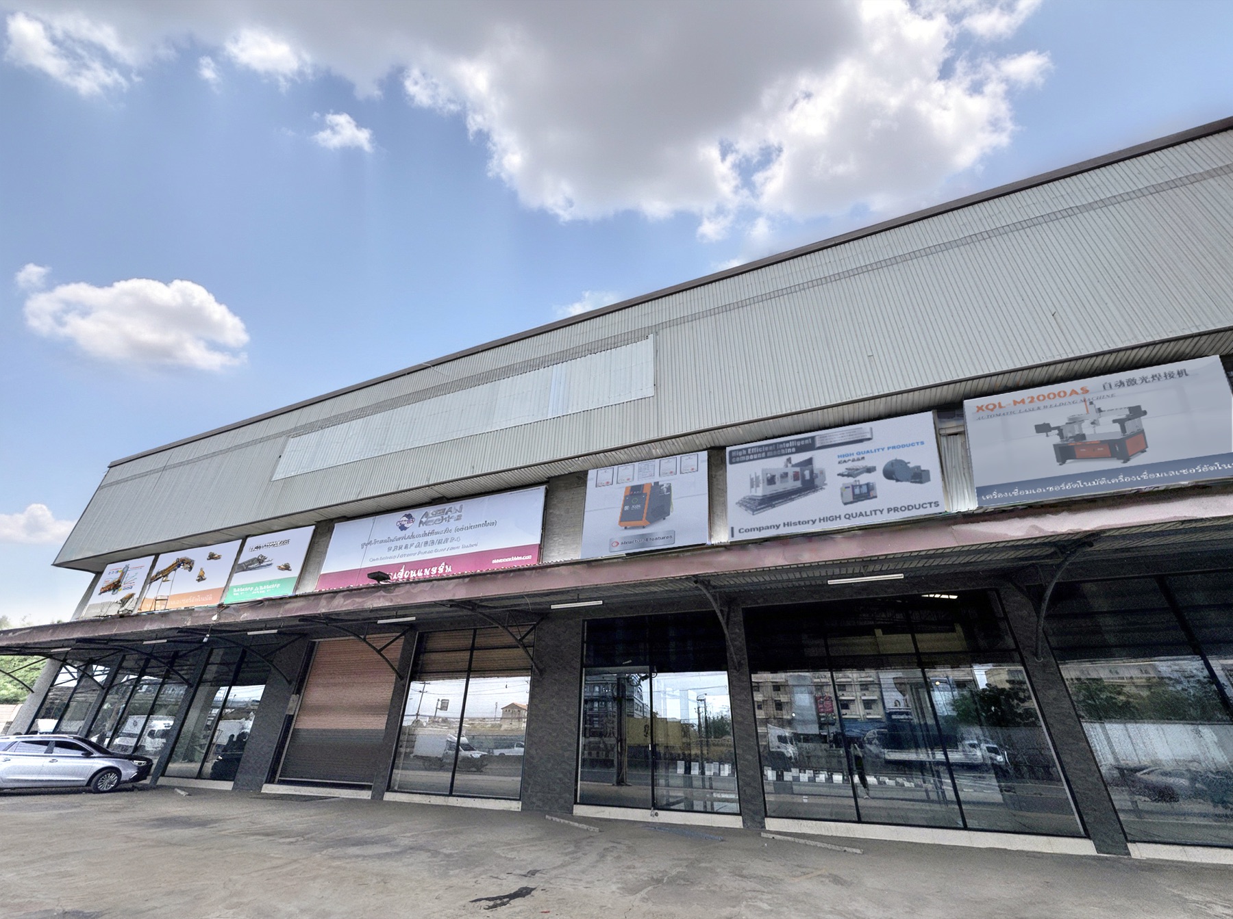 The China Machinery & Electronic Products (Thailand) Service Center showroom in Mahachai, Samut Sakhon