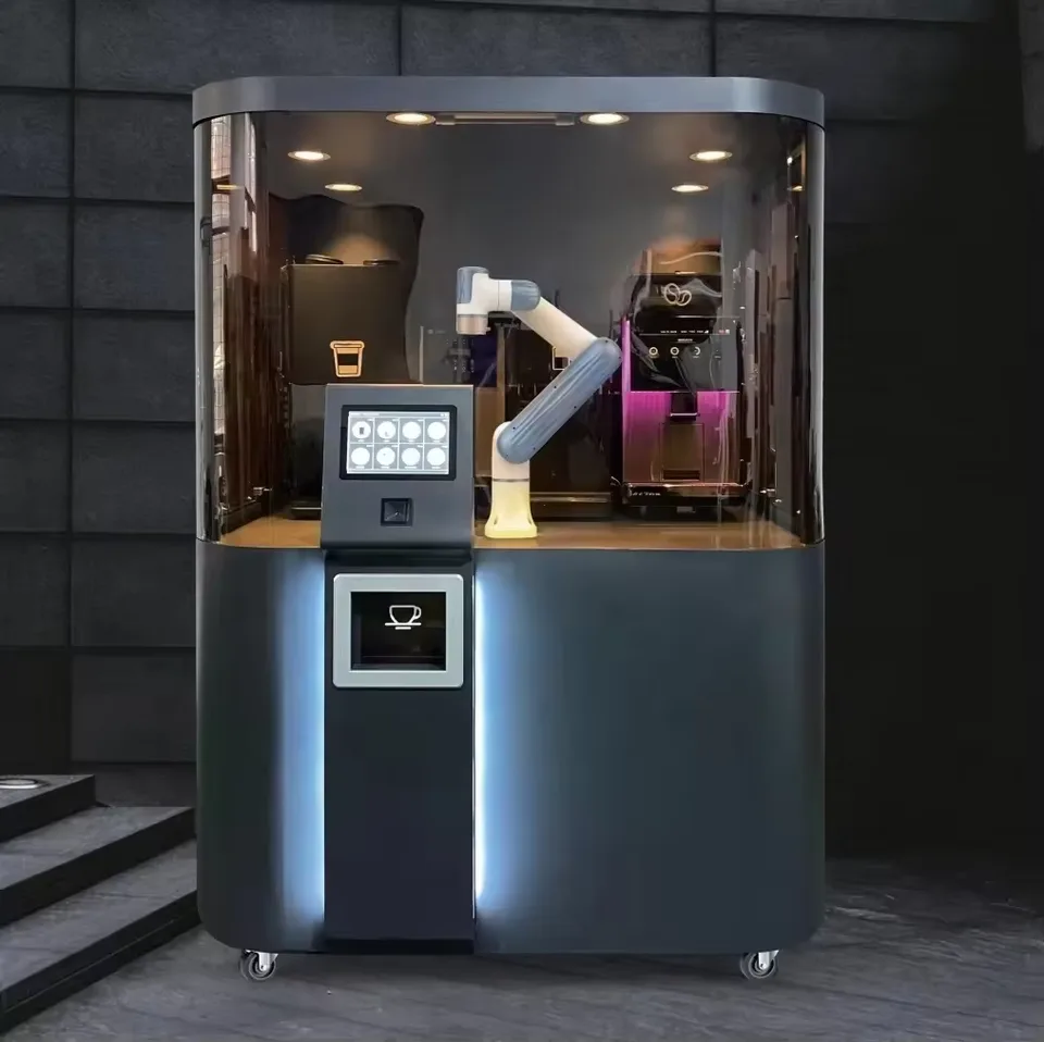 Automatic Robotic Coffee Vending Machine