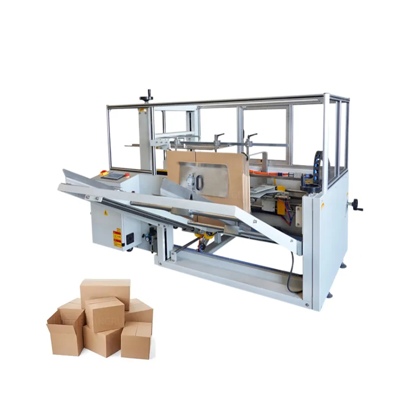 Automatic Case Erector with Tape Sealer