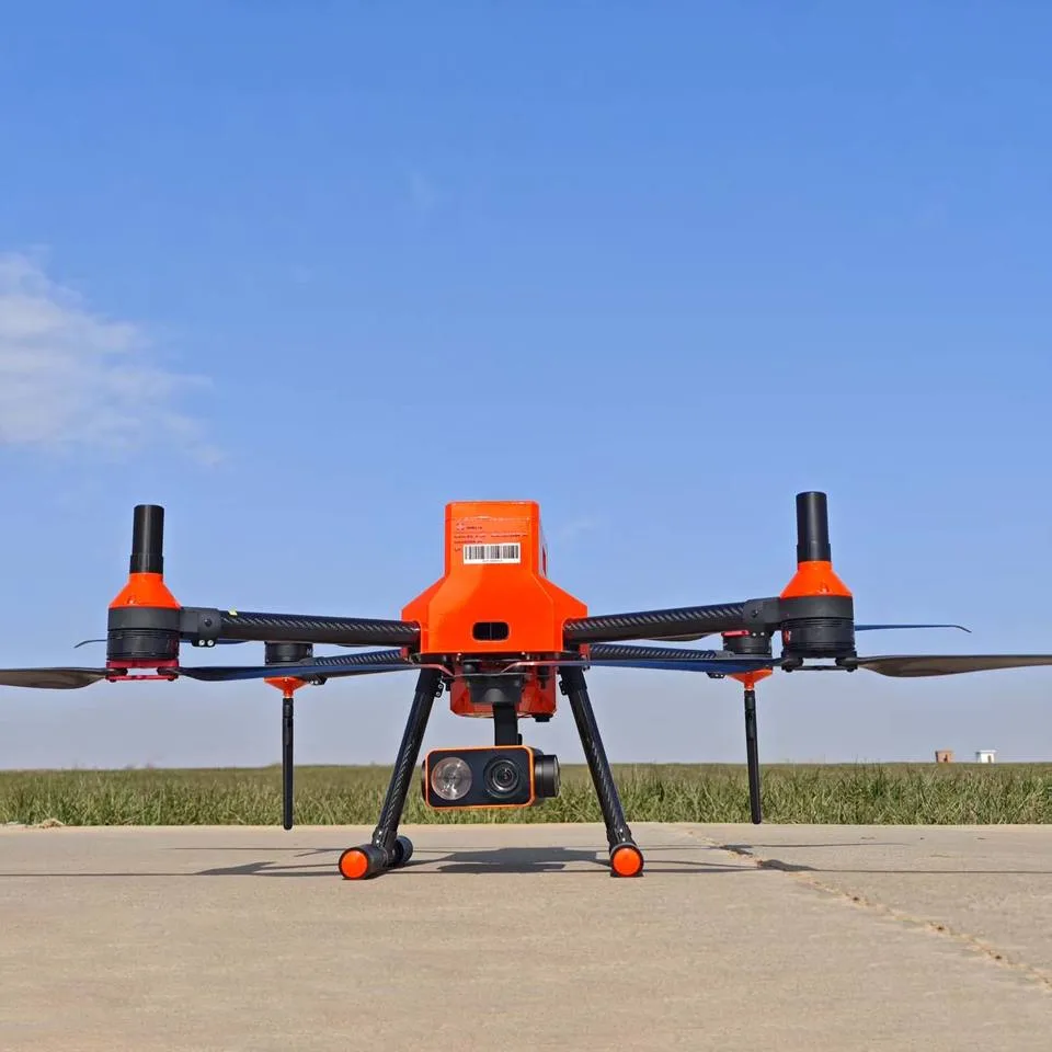 Foldable Agricultural Quadcopter Drone
