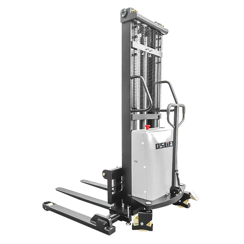 Semi-Electric Pallet Stacker