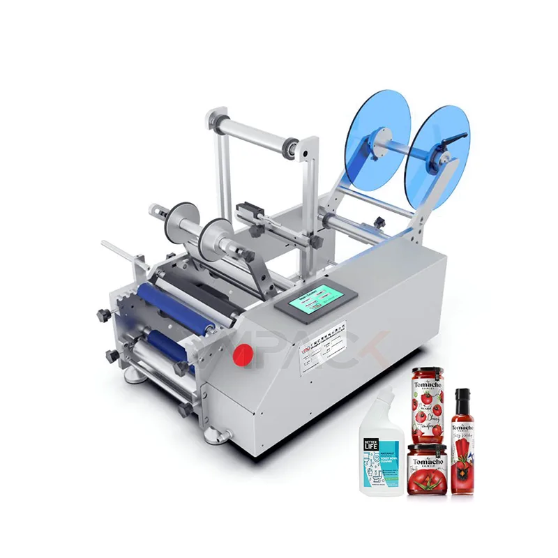 Semi-Auto Round Bottle Labeling Machine