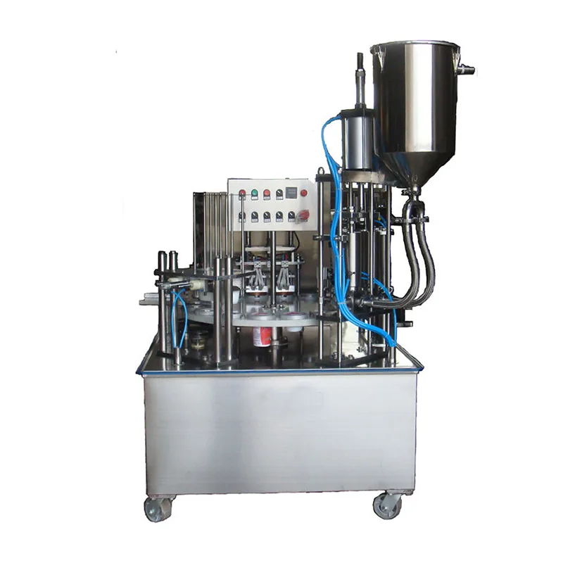 Rotary Beverage Filling Sealing Machine