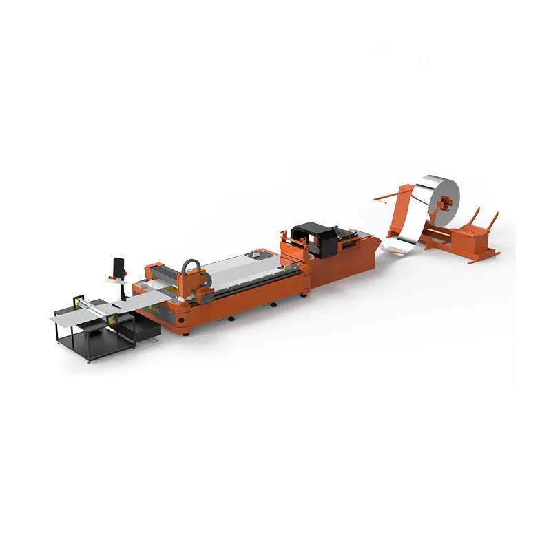 XQL X3015F-B Coil Fiber Laser Cutter