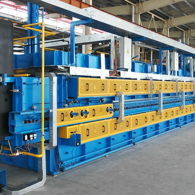 YAJIE Energy-Saving Roller Hearth Furnace Line